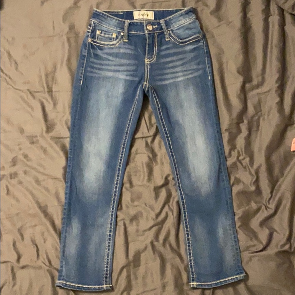 Day trip brand denim capris